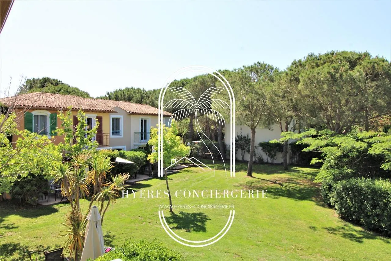 Le Hameau De La Pinede-Mas 3 Etoiles - T3 Piscine Clim Parking 100M Plage By Hc Hyeres Apartment