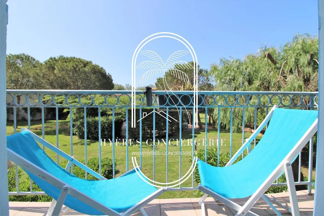 Le Hameau De La Pinede-Mas 3 Etoiles - T3 Piscine Clim Parking 100M Plage By Hc Hyeres France