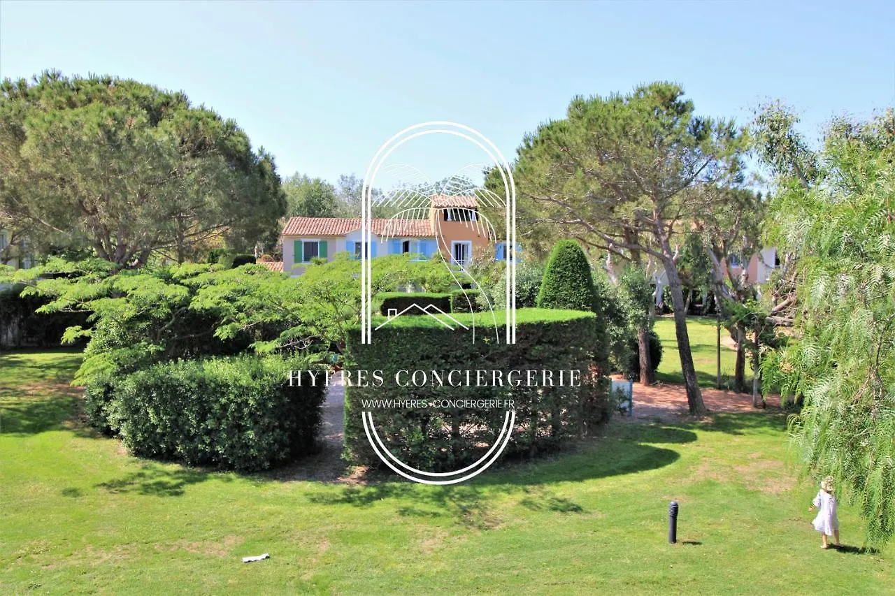 Apartment Le Hameau De La Pinede-Mas 3 Etoiles - T3 Piscine Clim Parking 100M Plage By Hc Hyeres