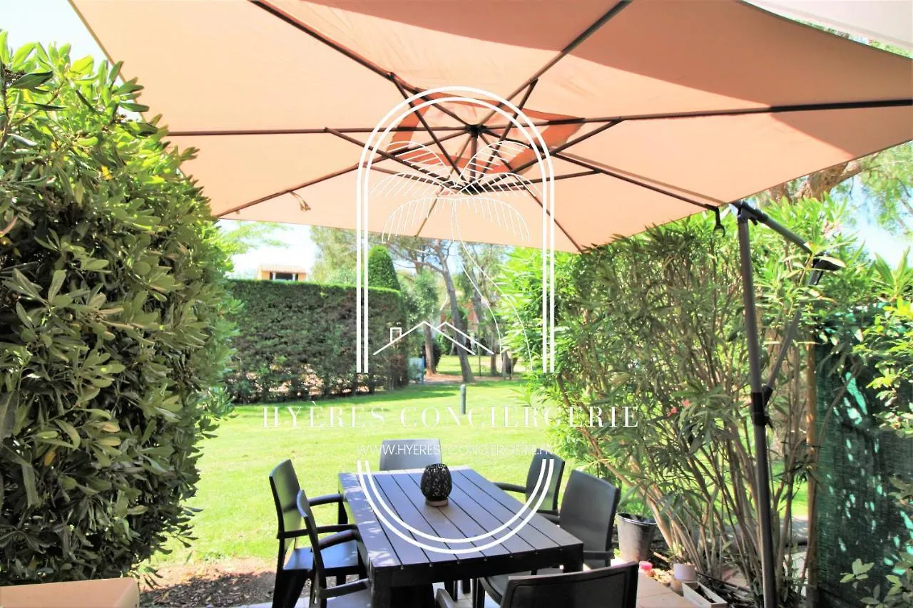 Le Hameau De La Pinede-Mas 3 Etoiles - T3 Piscine Clim Parking 100M Plage By Hc Hyeres Apartment